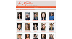 Desktop Screenshot of agentur-matthies.de
